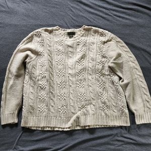 Eddie Bauer Fisherman Knit Sweater